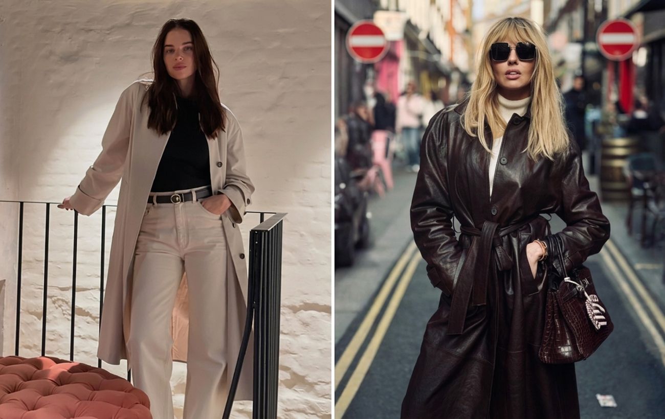 Як вибрати універсальний тренч на весну 2026: "луки" дружини Усика та Полякової